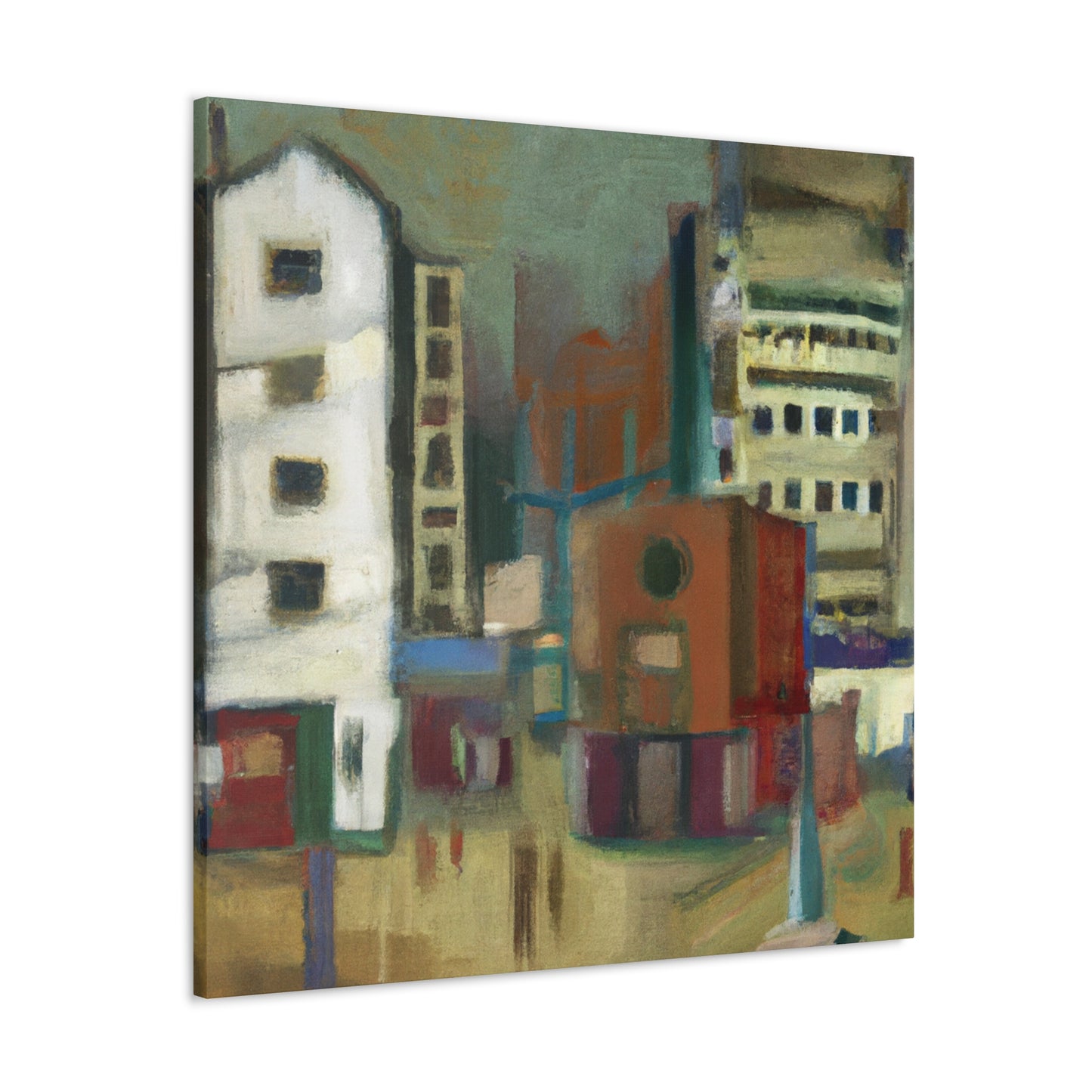 "Bauhaus in Impressionism" - Canvas