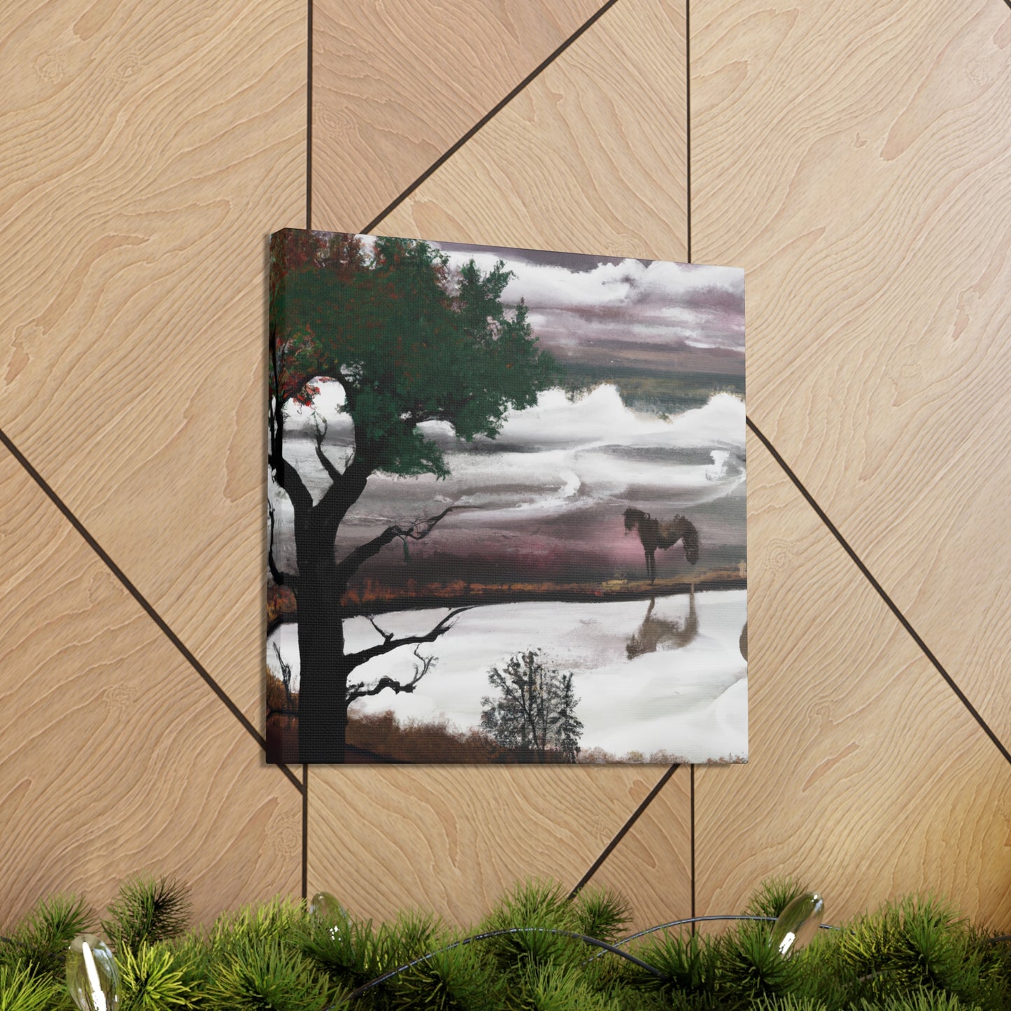 "Western Landscape Splendor" - Canvas