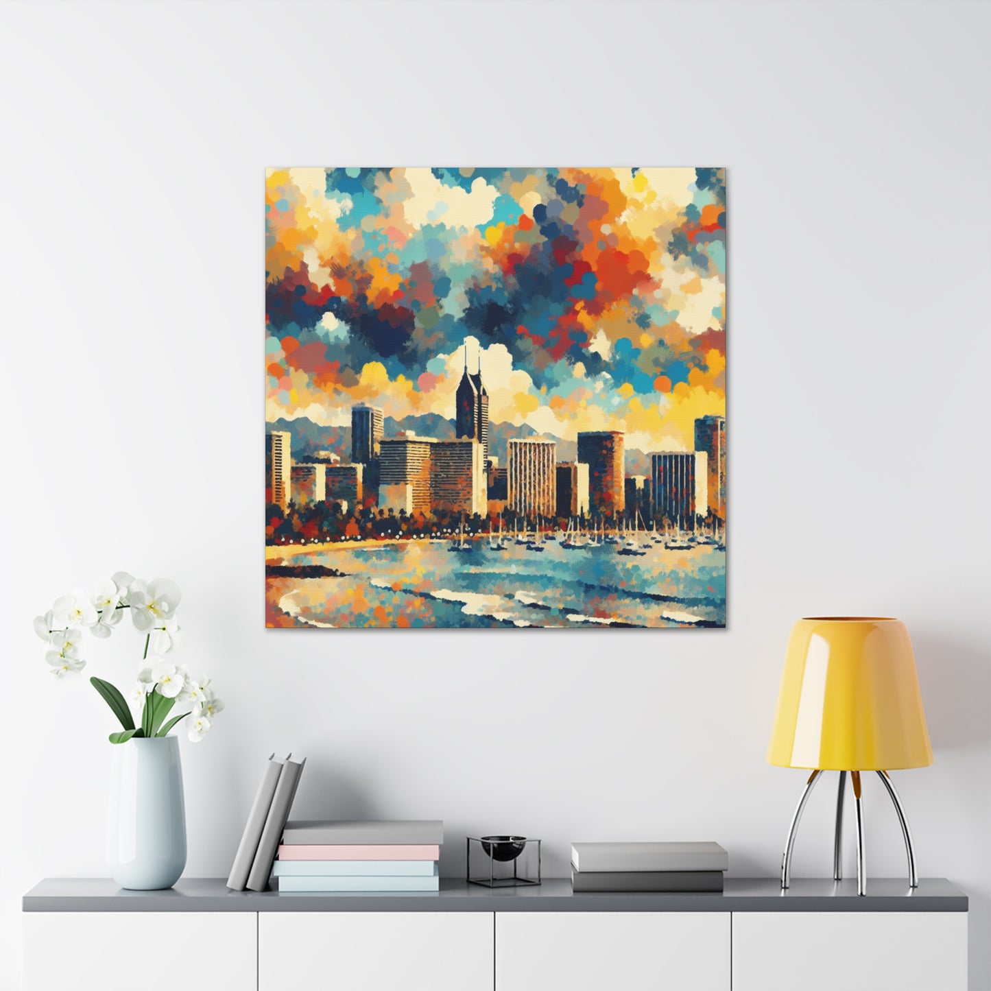 Tropical Flair Dreams - Canvas