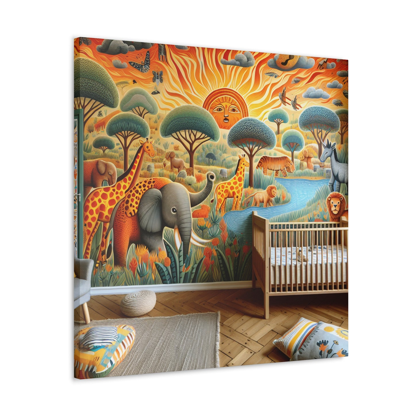 Wildlife Wonders Abound - Canvas