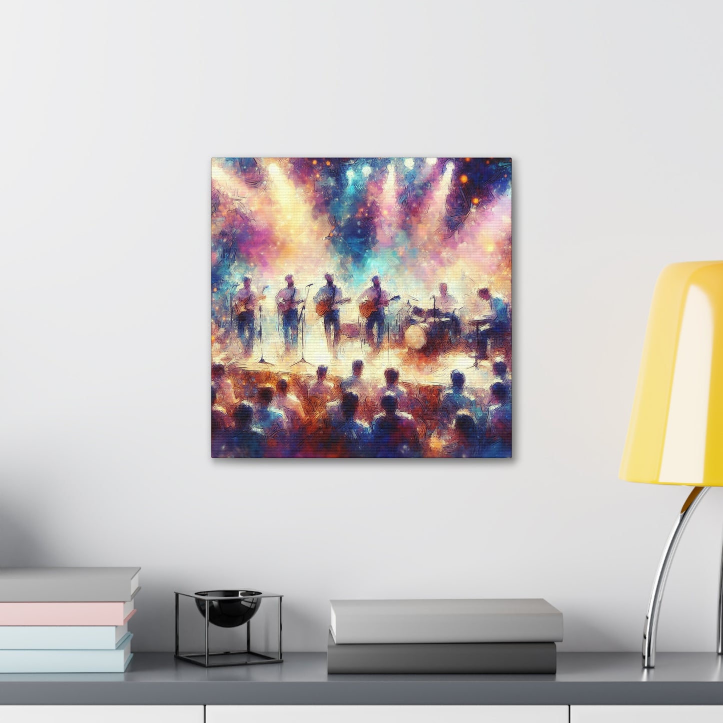 Rhythm in Vibrant Hues - Canvas