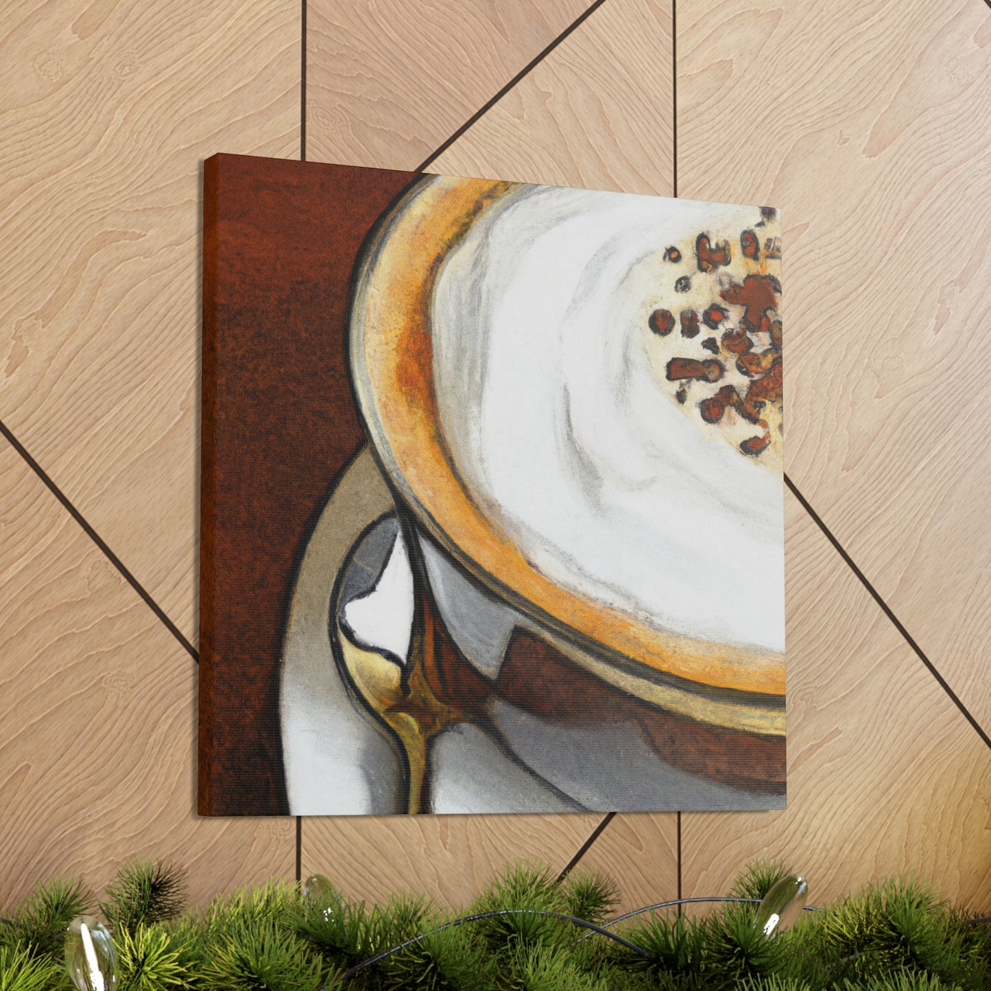 Cappucino in Art Deco - Canvas