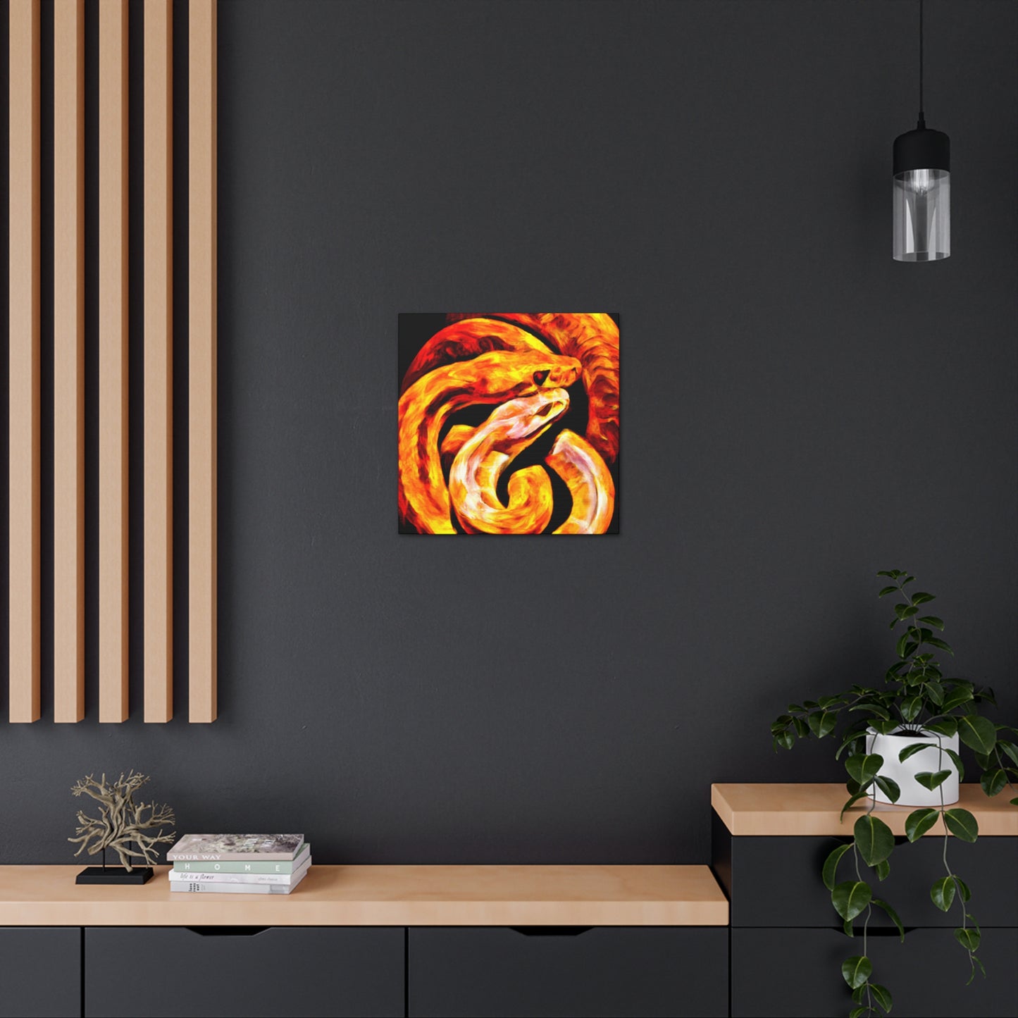 Corn Snake Majesty - Canvas