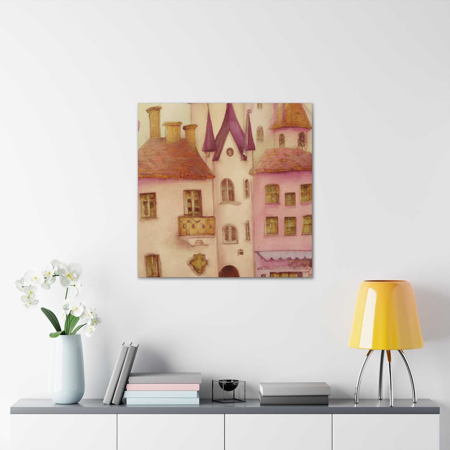 "Royal Tudor Reflection" - Canvas