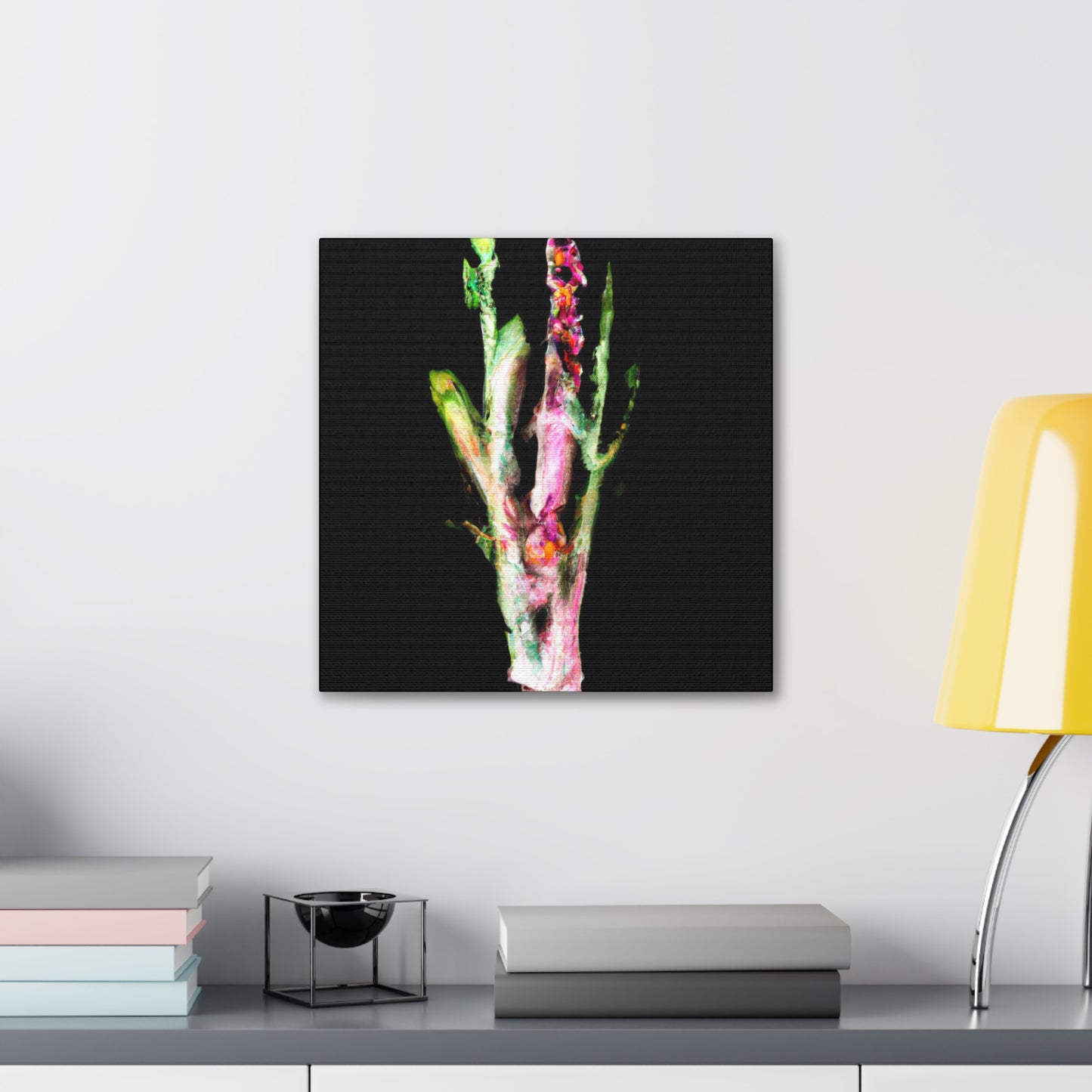 "Asparagus in Baroque". - Canvas