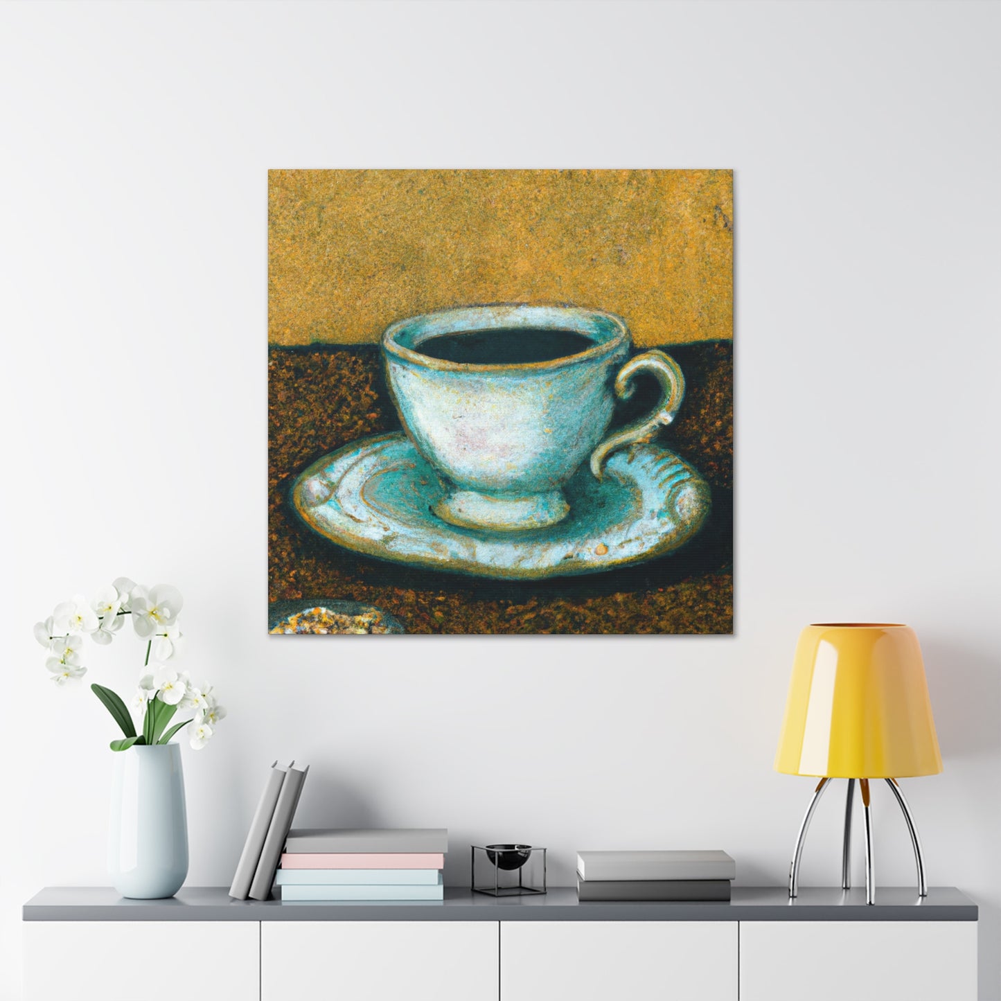 Still Life: Coffee Cup - Canvas