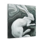 Frosty Arctic Hare Dream - Canvas