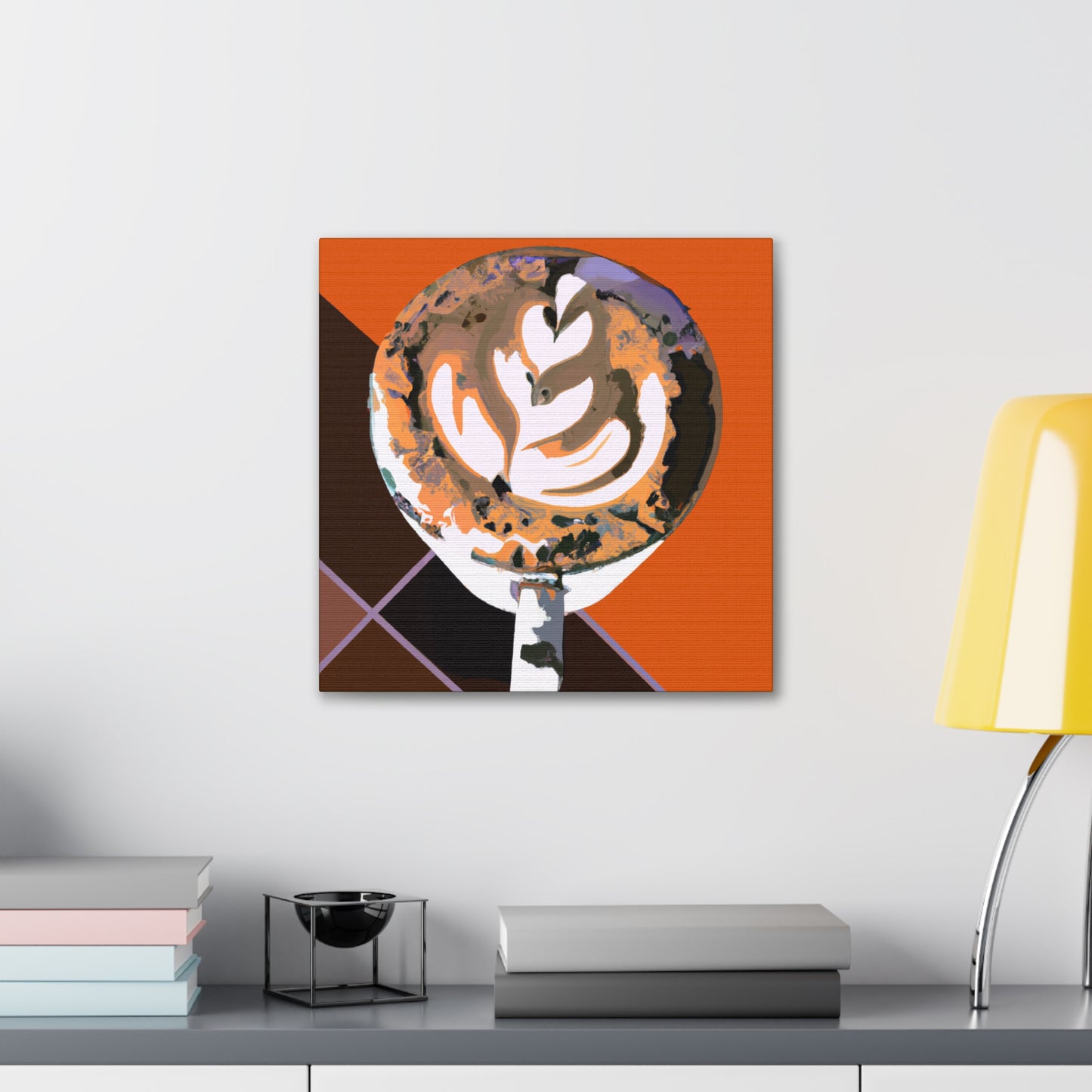 Coffee Cappuchino Pop-Art - Canvas