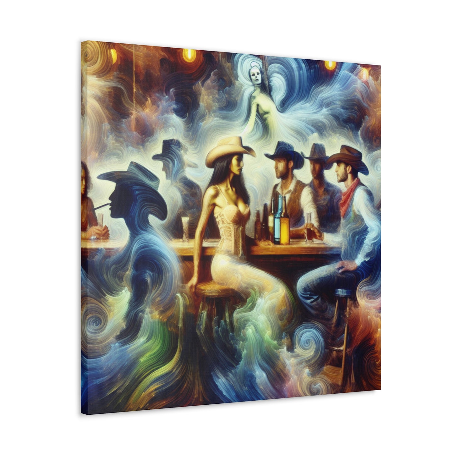 Wild West Dreamscape Saloon - Canvas