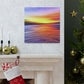 Ocean Sunrise Glows - Canvas