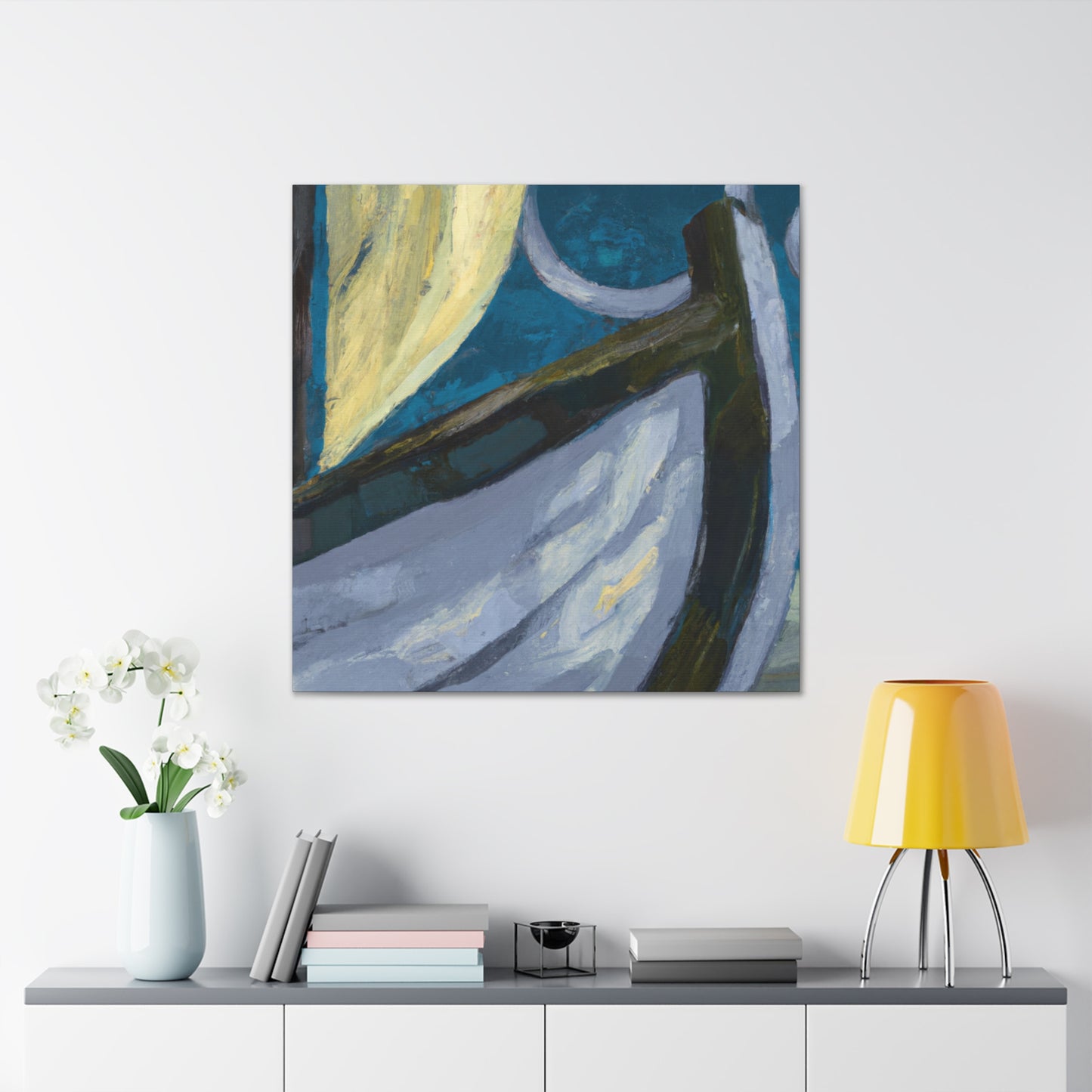 "Sailing the Blue Seas" - Canvas