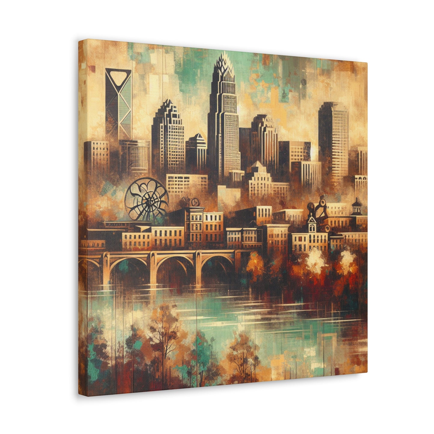 "Aetheric Charlotte Twilight" - Canvas