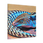 "Blue Tongued Skink Bliss" - Canvas