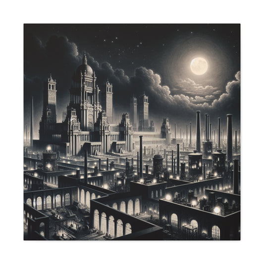 Nighttime City Symphonies - Canvas