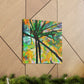 Palm in Abstraction - Canvas