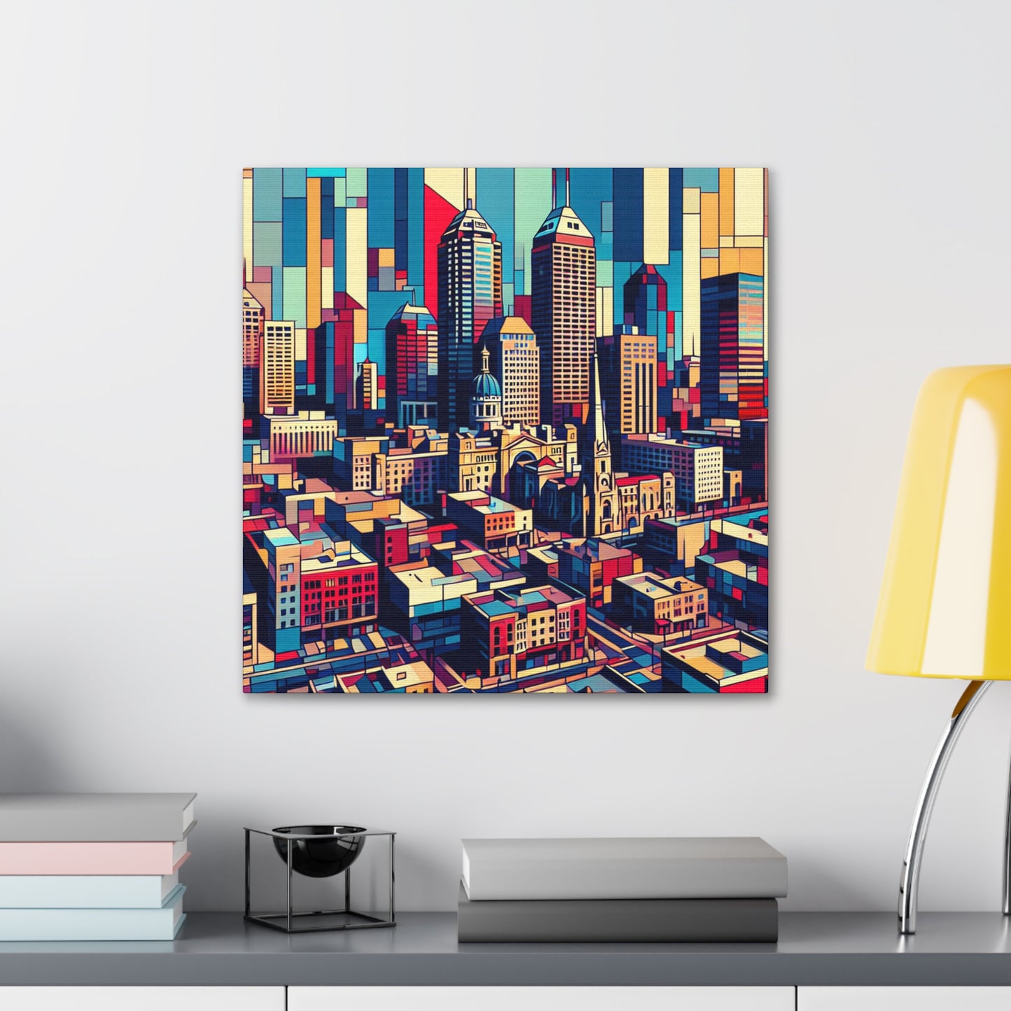 "Urban Canvas: Indy Impressions" - Canvas