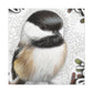 Black-Capped Chickadee Wonders - Canvas