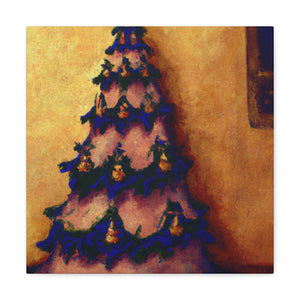 Merry Christmas Tree - Canvas