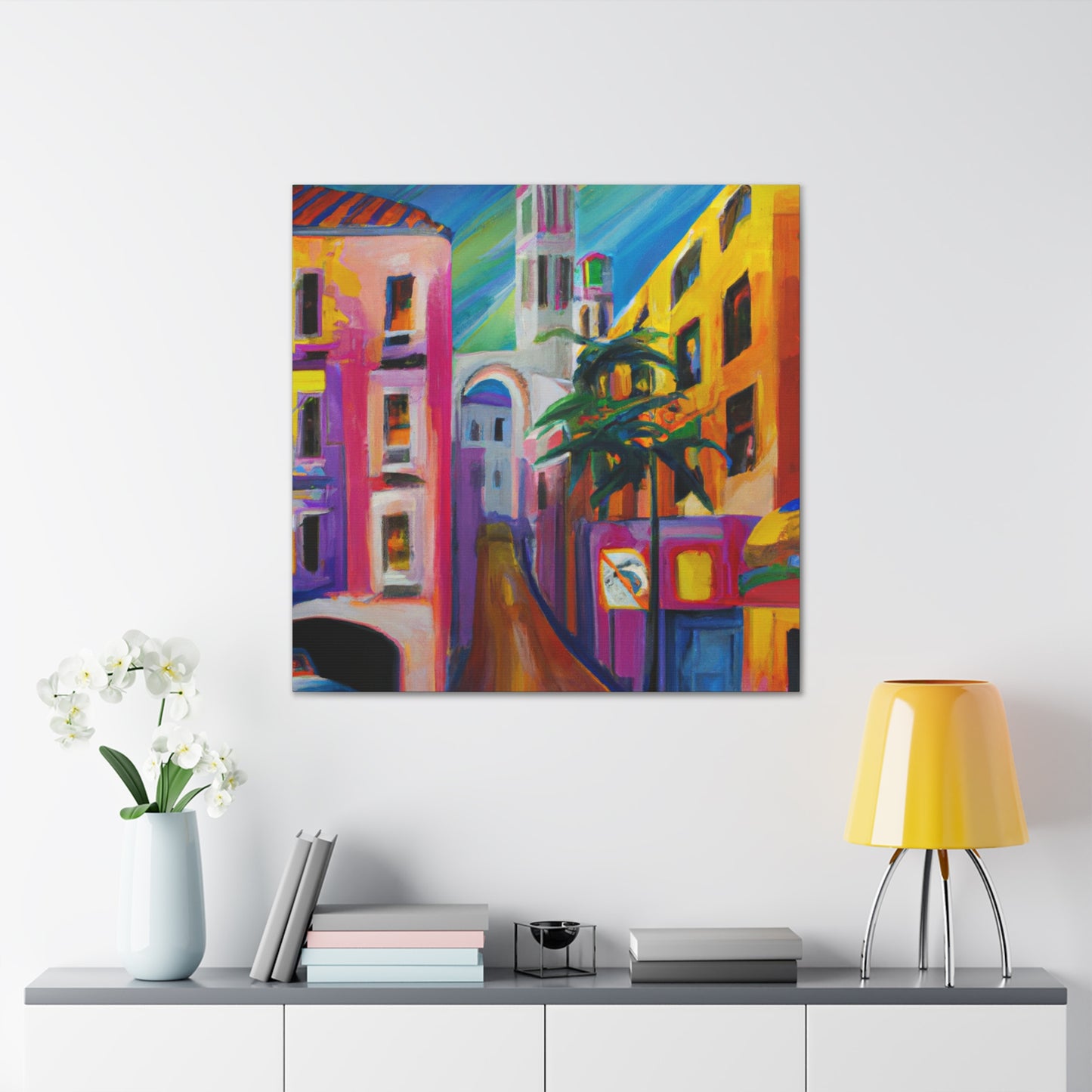 Colonial Art Deco Dream - Canvas