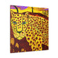 Leopard Lazing Luxuriously - Canvas