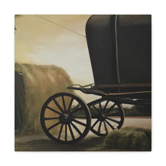 Hay Wagon Fantasia. - Canvas