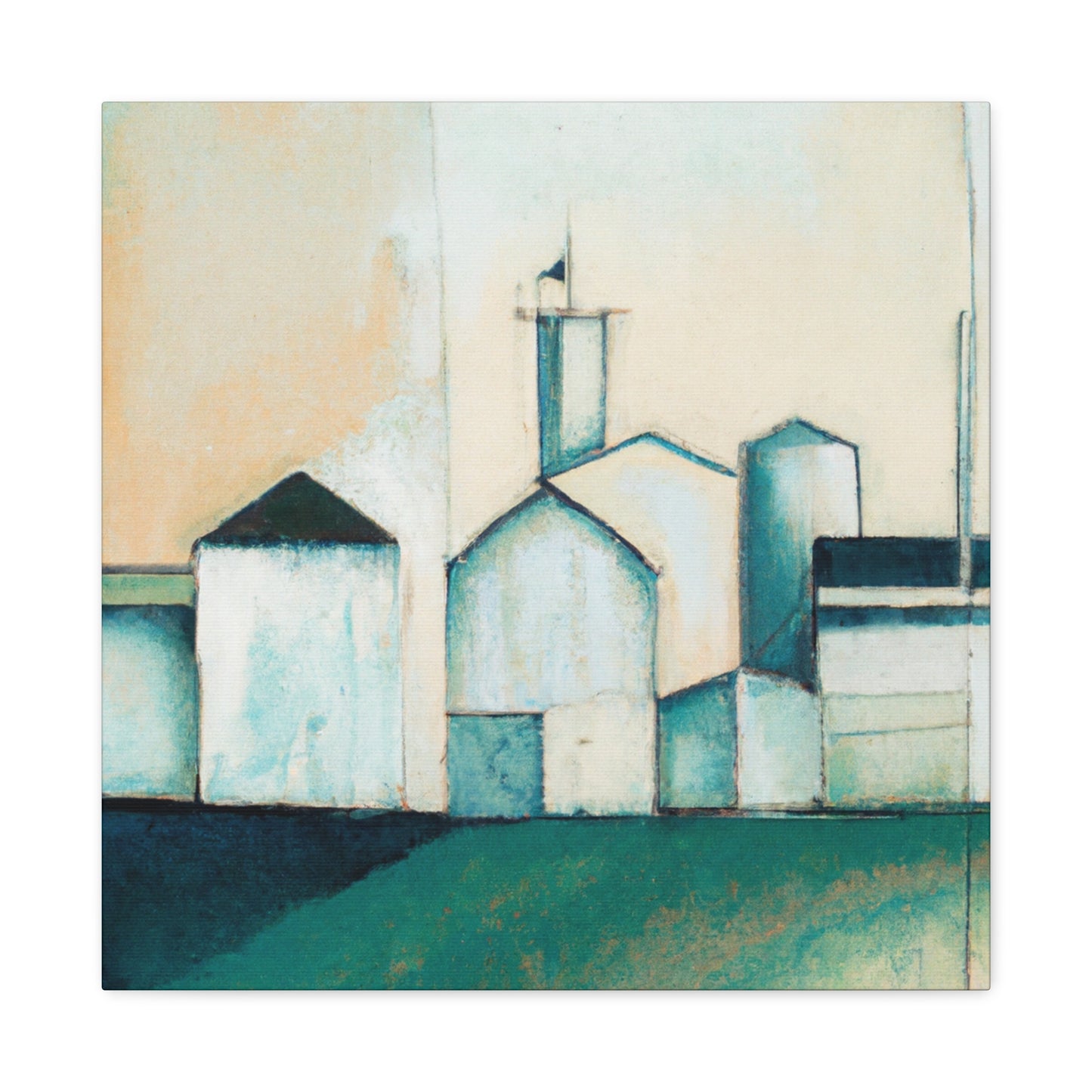 "Barn of Art Deco" - Canvas