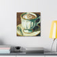 Coffee Cup Grandeur - Canvas