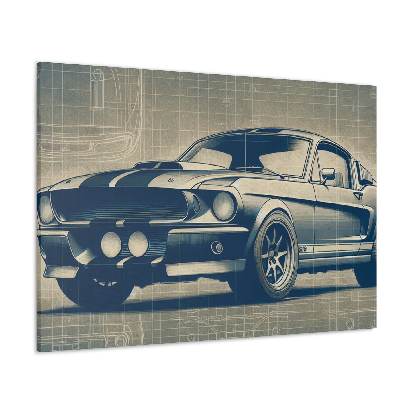 Revved Up Precision - Canvas