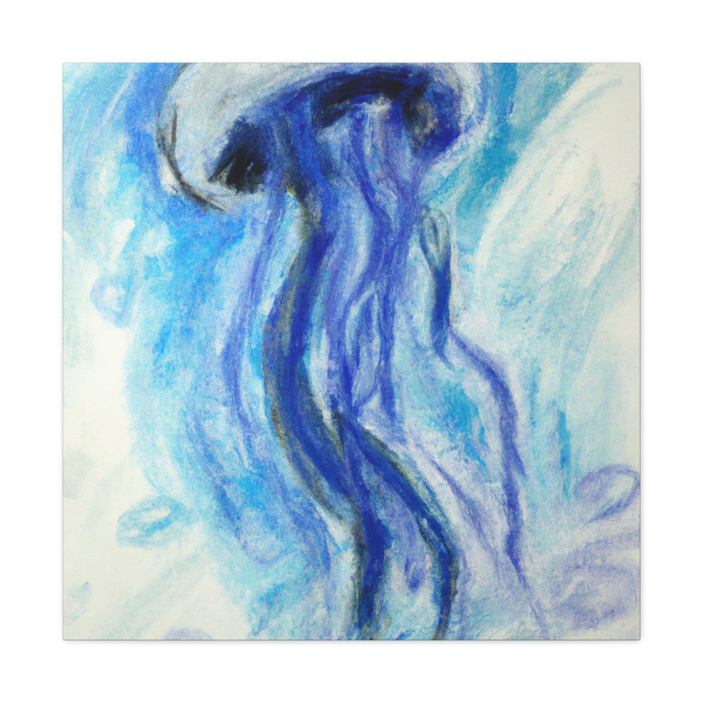 Jellyfish Vibrant Hues - Canvas