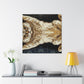 Feline Folds of Beauty - Canvas