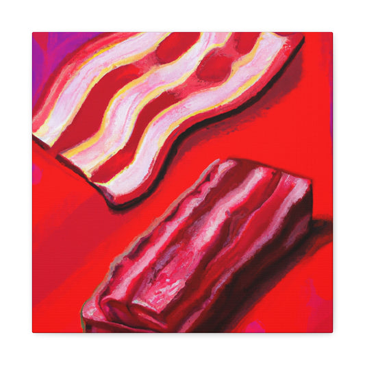 "Bacon at Sunrise HRSM" - Canvas