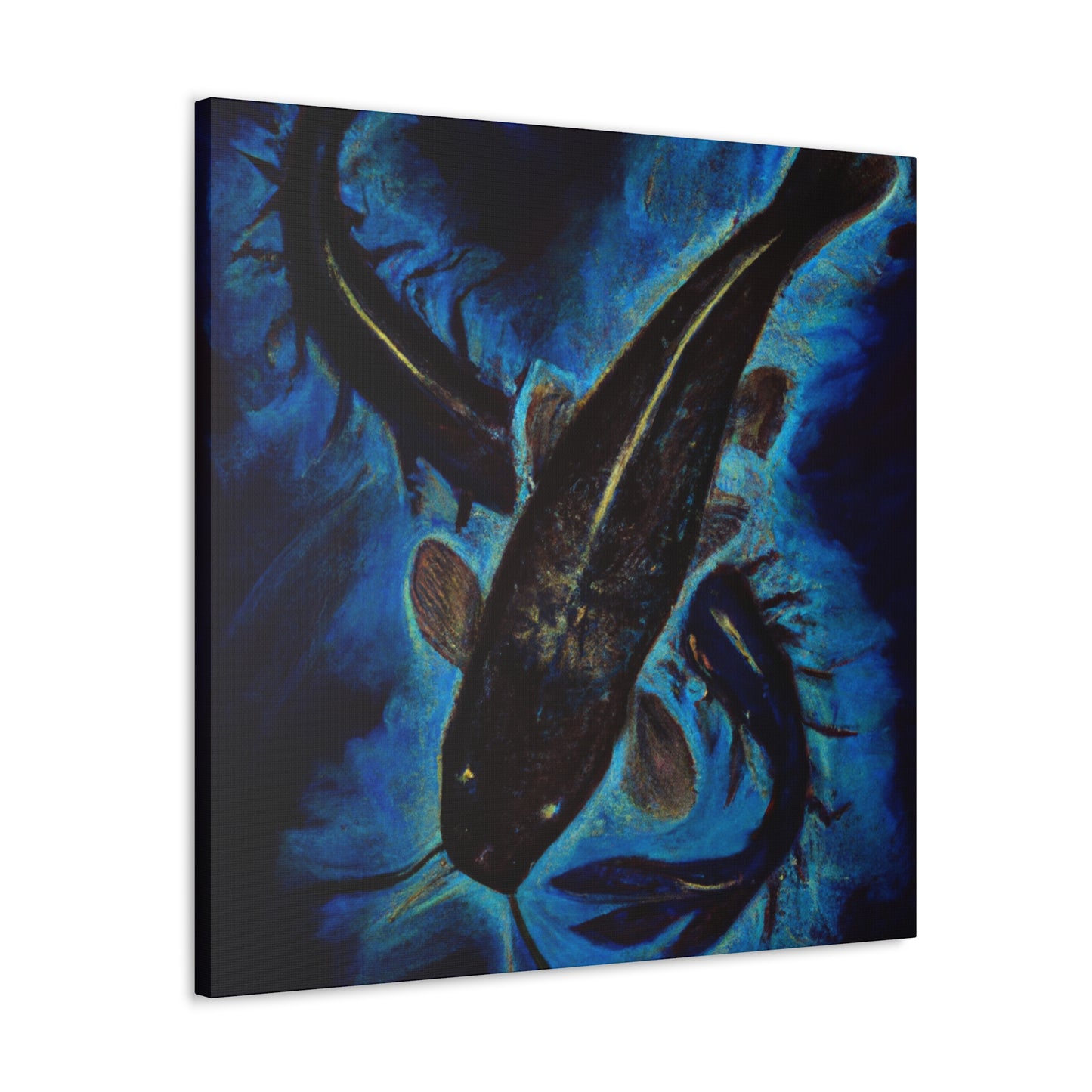 "Corydoras Catfish Dreaming" - Canvas