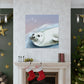 Harp Seal in Art Deco - Canvas