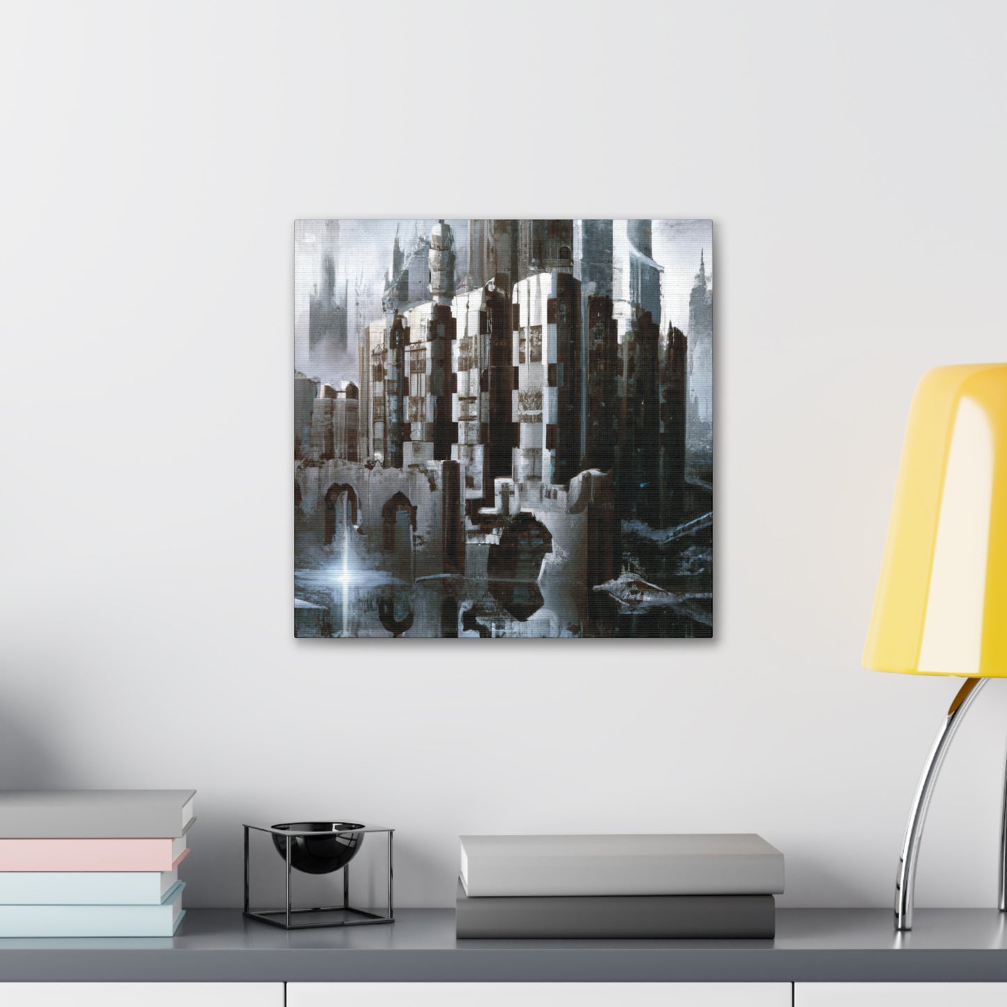 "Gothic Deco Enchantment" - Canvas