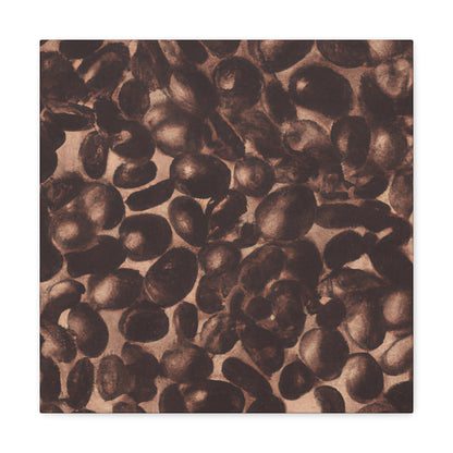 Coffee Beans in Color - Canvas