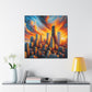 Midwest Metropolis Mural - Canvas