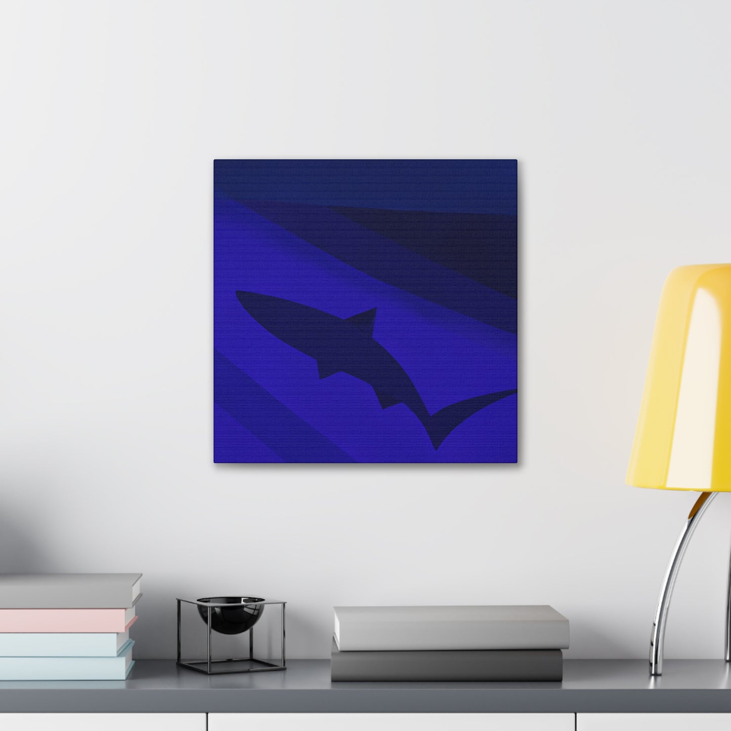 " Shark in Simplicity" - Canvas