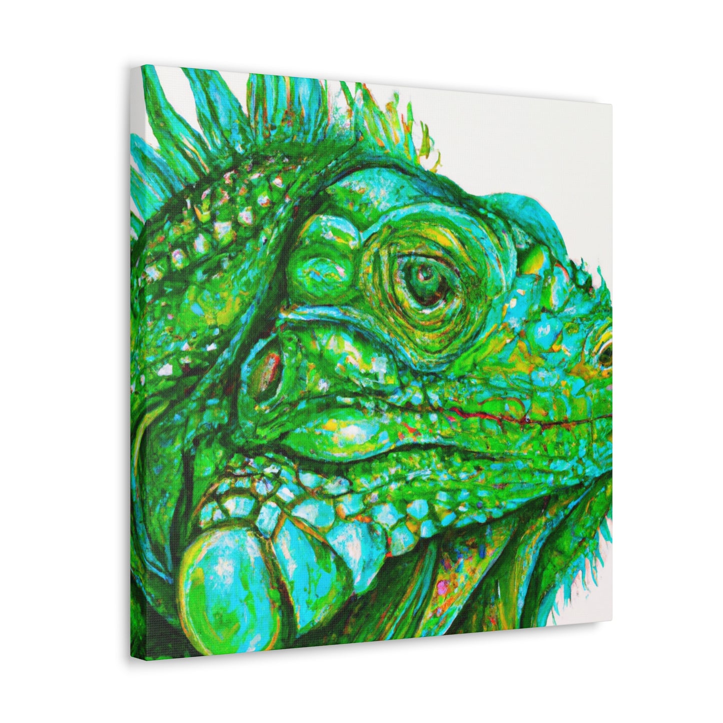 Iguana's Surreal Dream - Canvas