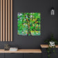 Oak Tree in Abstraction - Canvas