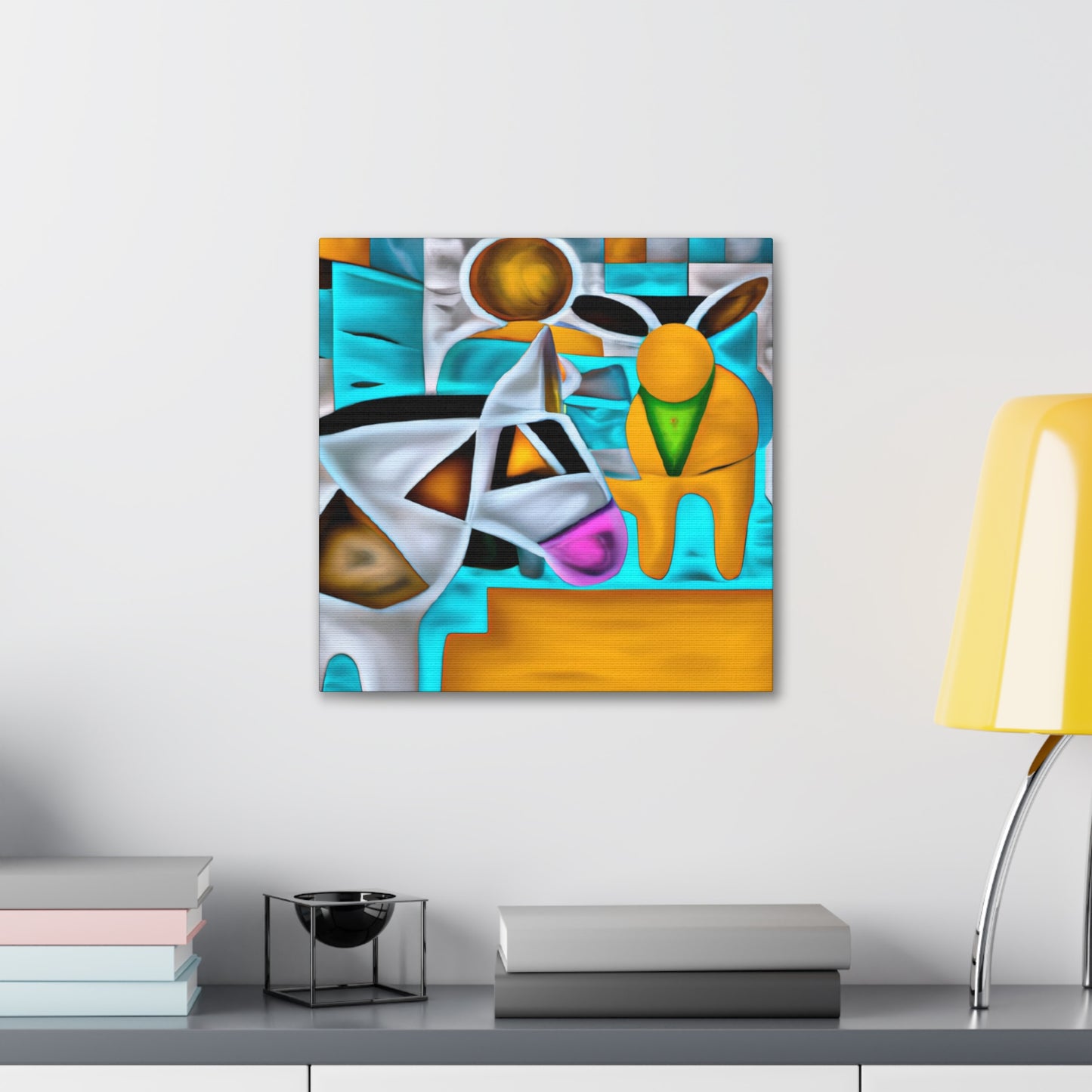 "Waiting Donkey Surreal" - Canvas