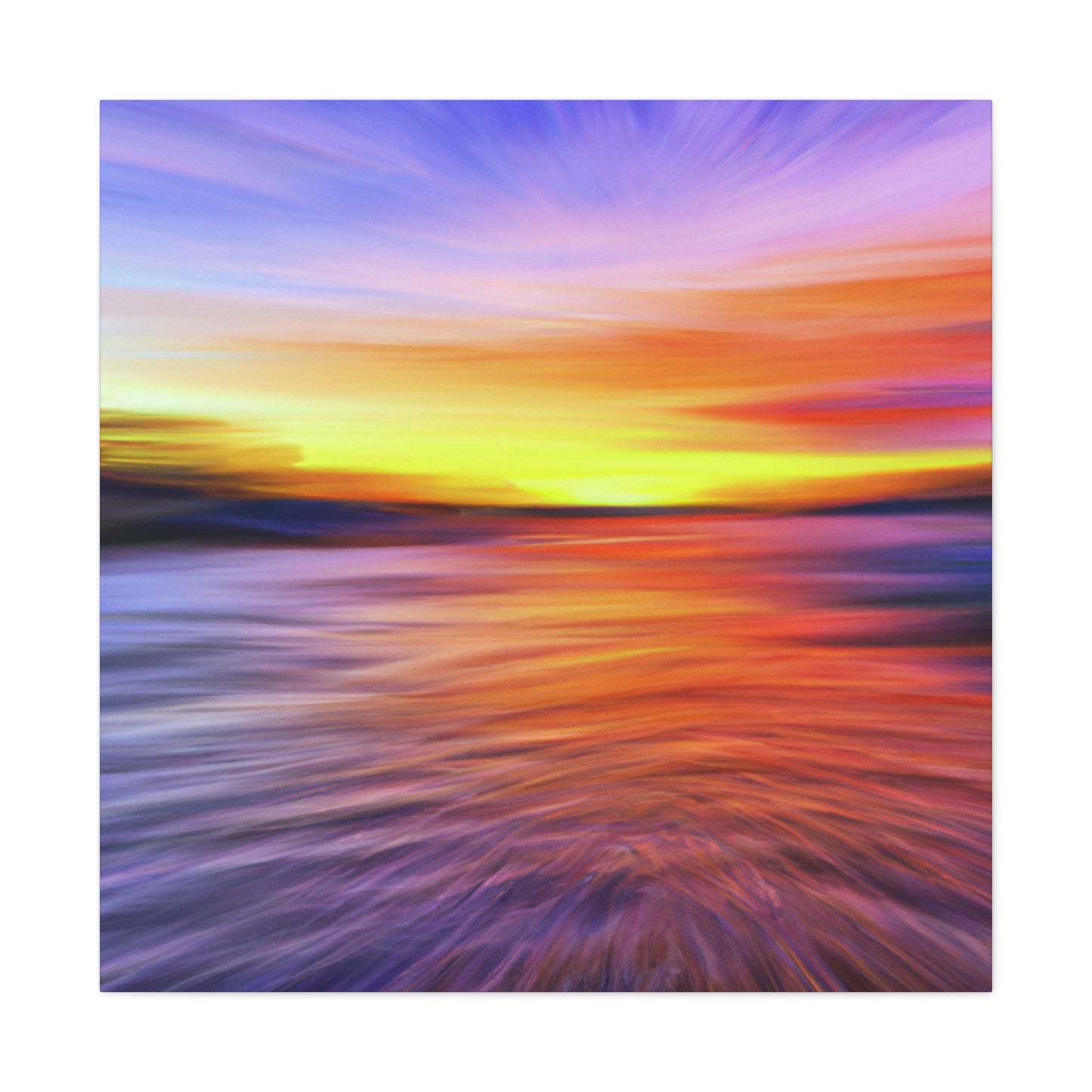 Ocean Sunrise Glows - Canvas