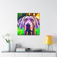 Weimaraner Wonderland - Canvas