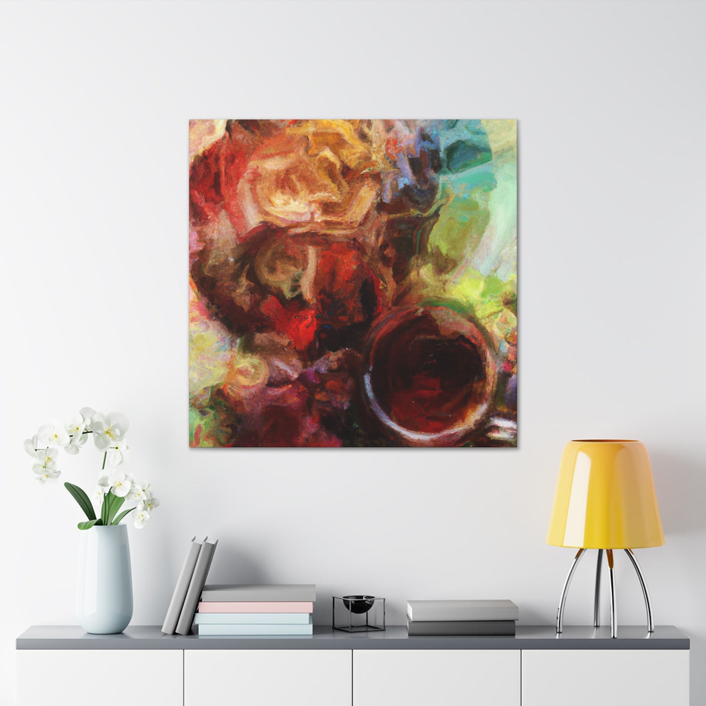 Coffee and Classicism - Canvas