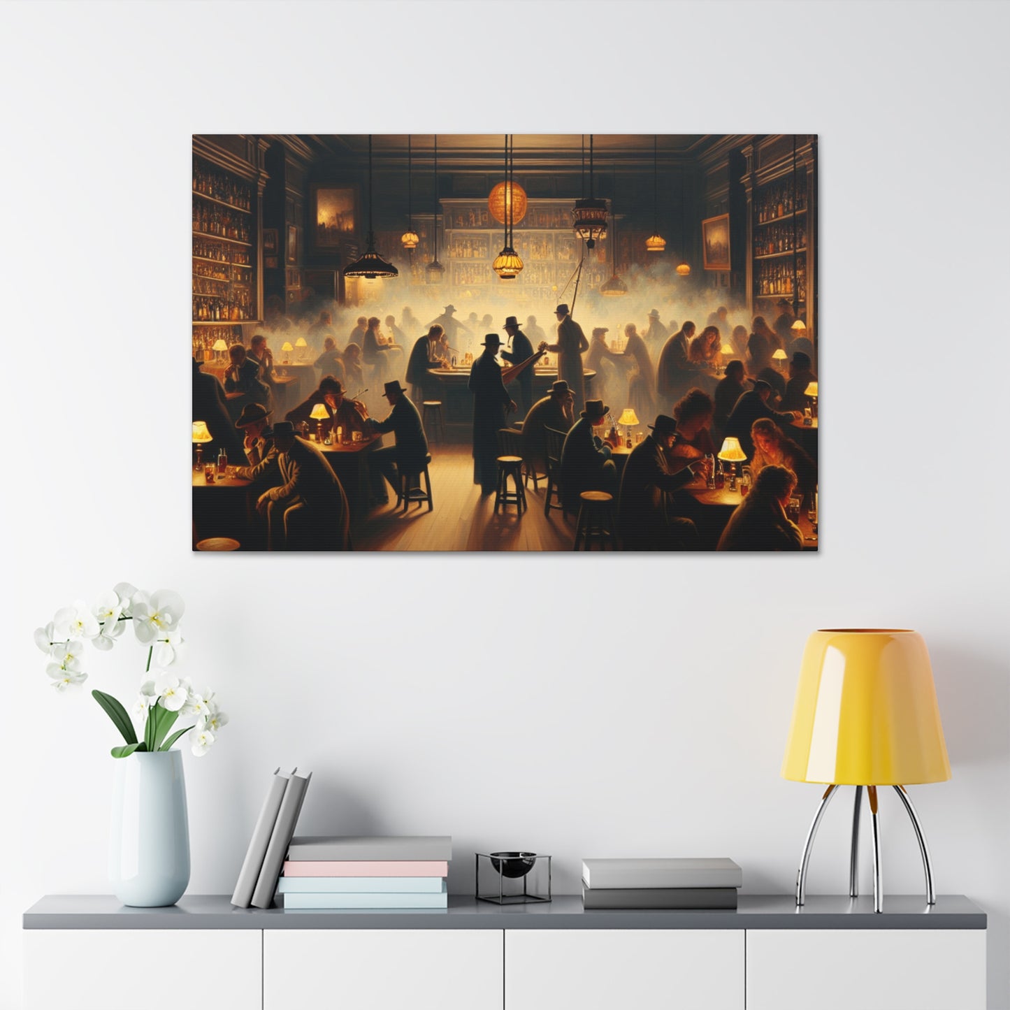 "Mystic Tavern Revelry" - Canvas