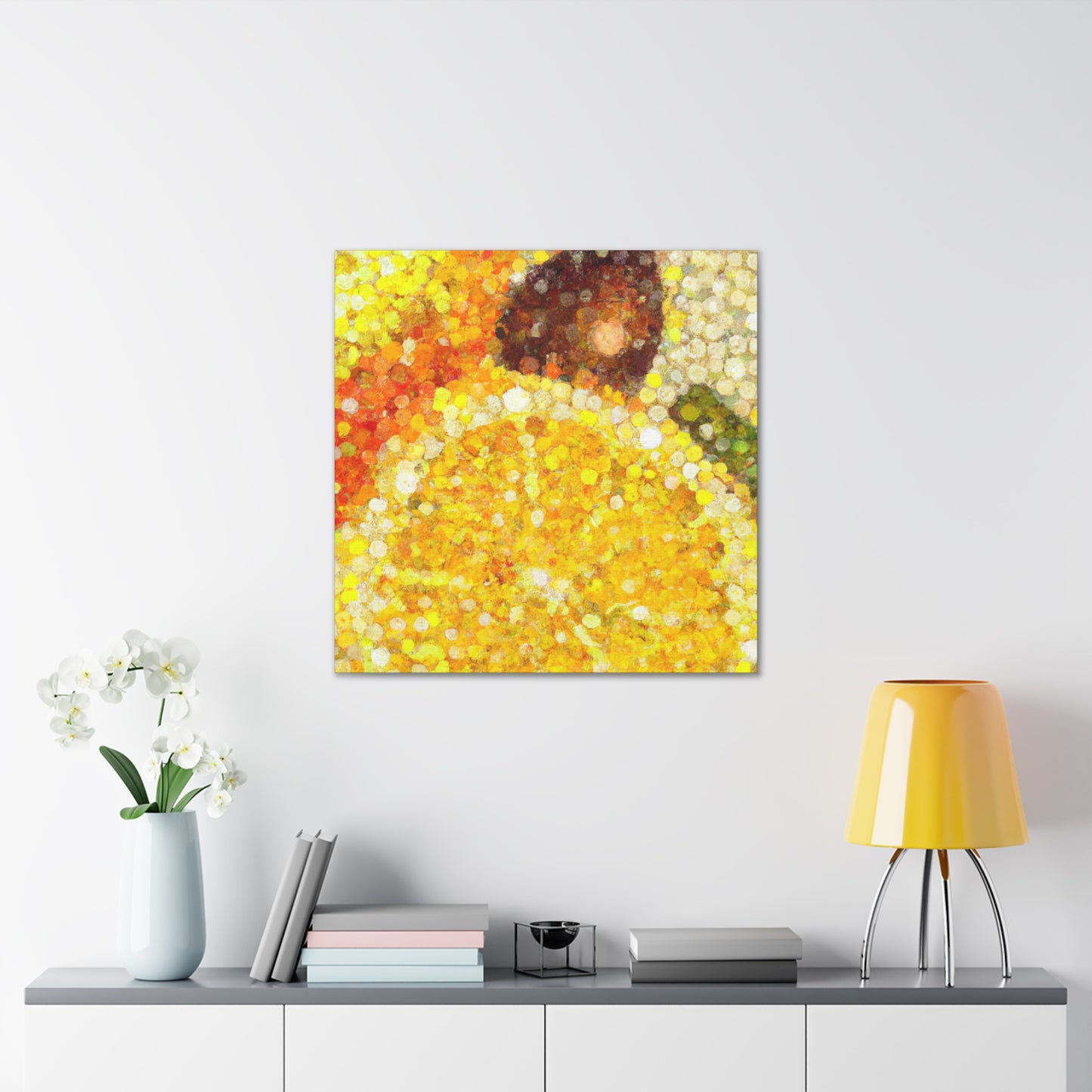 "Orange Ode to Spring" - Canvas