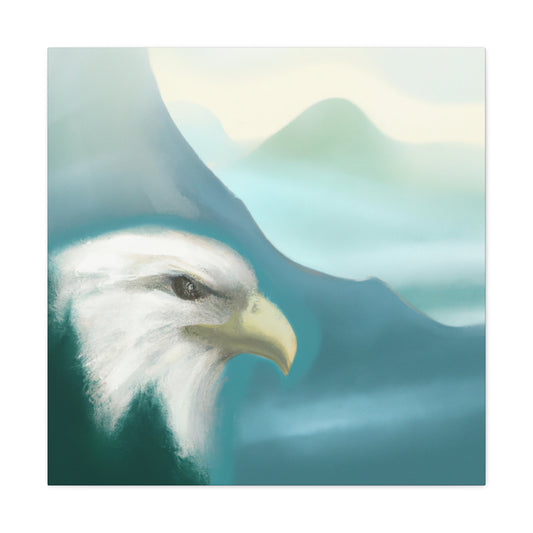 Bold Eagle's Freedom - Canvas