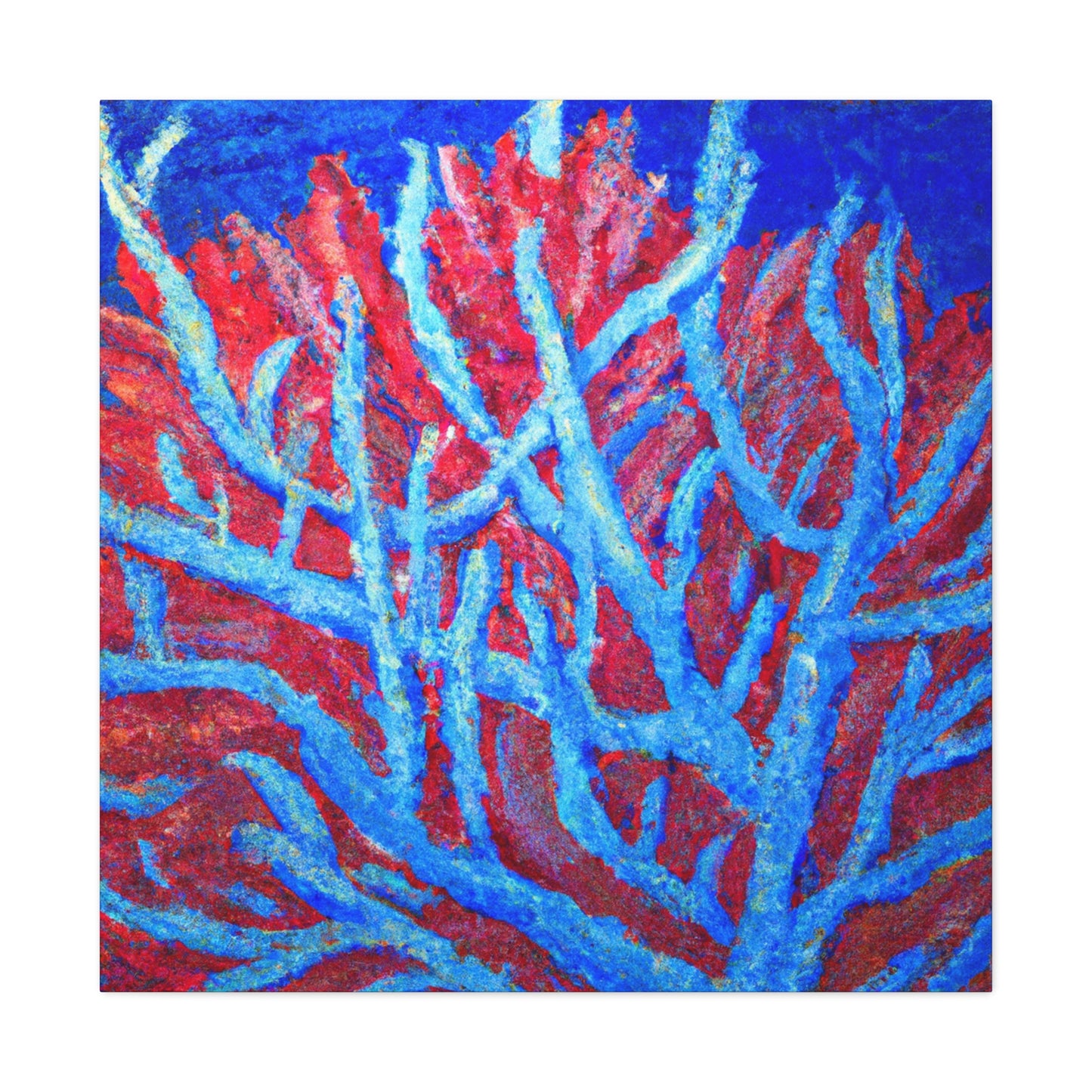 "Coral in Impressionism" - Canvas