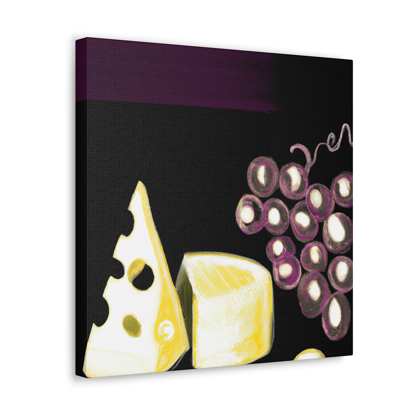 Cheese and Grapes Abide - Canvas