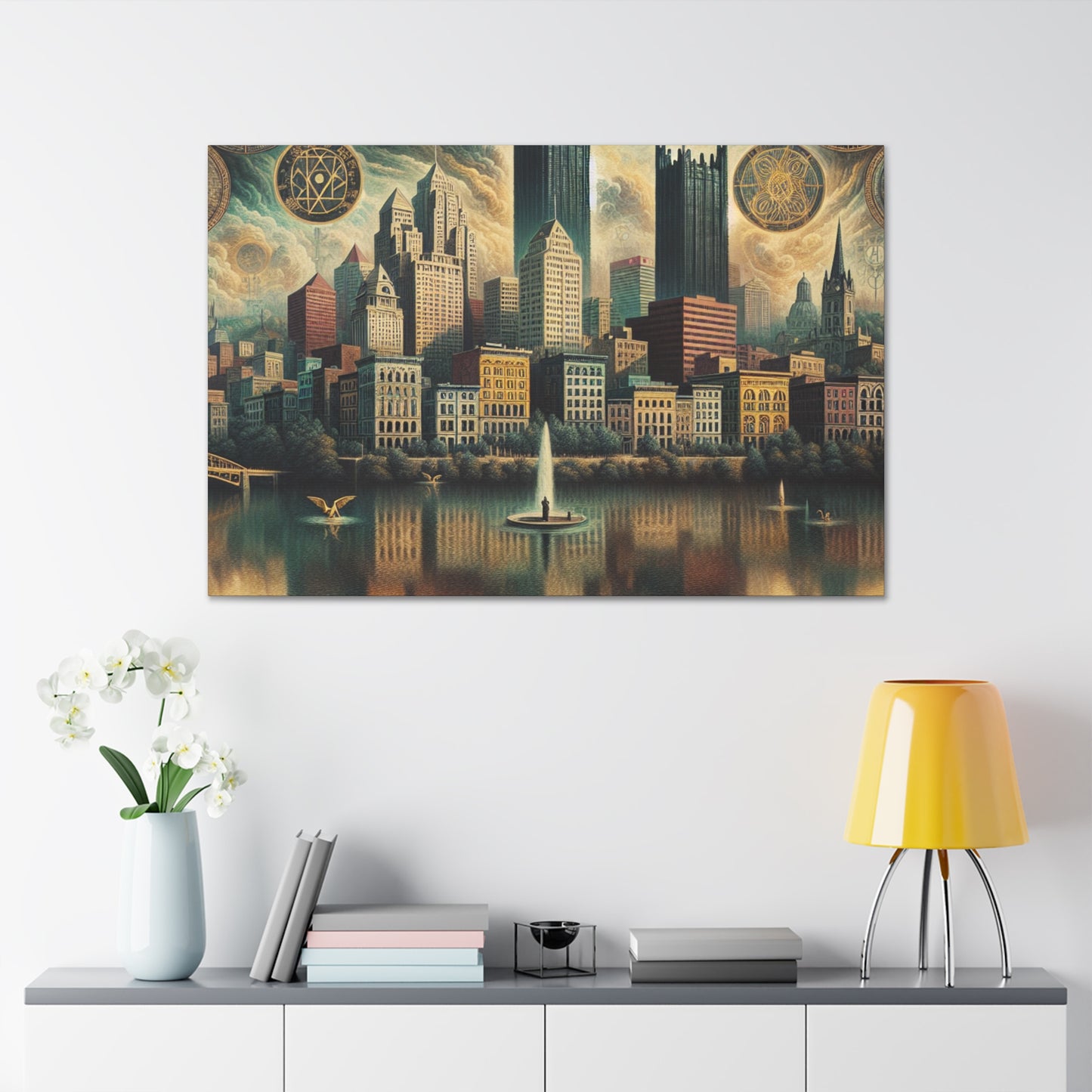 "Steel City Serenity" - Canvas