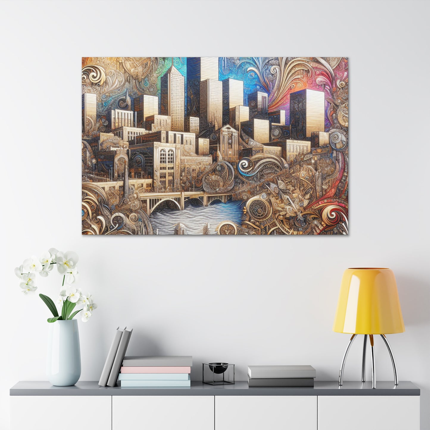 Mile High City's Expression - Canvas